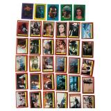 Vintage Trading Card Assortment and Two Books