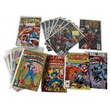 25 Cap America & Elektra Comics, Signed Hoover