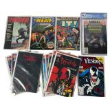 14 DC, Marvel & Topps Comics/Keys, Slab,1971-1993