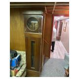 Mahogany Longcase Clock Case, 78 Inches Tall