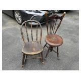 2 Old Chairs