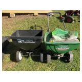 Two Scotts and Agri-Fab Broadcast Spreaders