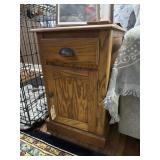 Pair of Oak End TablesPair of matching oak end