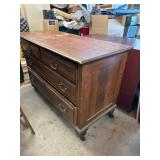 Oak Dresser with Mirror, 1900