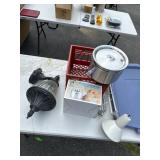 Pet Water Fountain, Outdoor Light