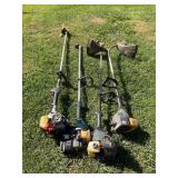 Assorted Craftsman, Echo, and Gas String Trimmers