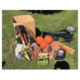 Assorted Vintage and Modern Sporting Equipment