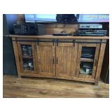 Rustic Wood Media / Storage ConsoleRustic wood