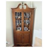 One-Piece Maple Corner Cupboard ï¿½ Maple corner