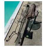 Assortment of Garden Gear and Patio Decor