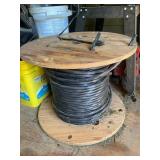 Large Wooden Reel with Multi-Conductor Stranded Co