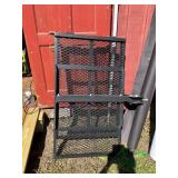 Folding Steel Hitch-Mounted Cargo Carrier
