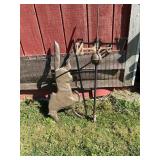 Copper Running Horse Weathervane with Directionals