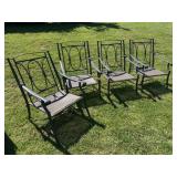Set of 4 Patio Chairs