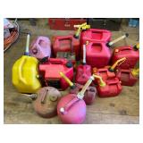 Fifteen Fuel and Gasoline Containers