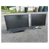 Dell, LCD 21.5" and 18.5" soundbar, circa 2010
