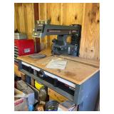 Sears Craftsman Radial Saw with Cabinet