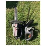 Craftsman Chainsaw and Black & Decker Trimmer