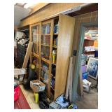 Two Maple Storage Cabinets
