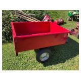 Huskee Steel Dump Cart