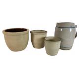 An Assortment of  4 American Utility Stoneware