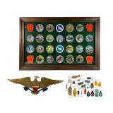 PA Game Patches, Midwest Metal Eagle & Keychains