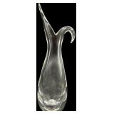 Steuben Crystal 10.25 Inch Whale Pitcher