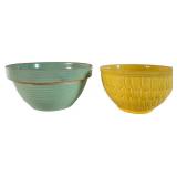 Vintage Monmouth Western and McCoy Bowls