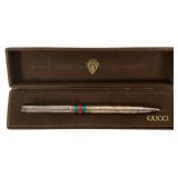Gucci 925 Silver Sherry Line Ballpoint Pen