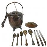 Assorted Sheridan and Rogers Silver Plated Items
