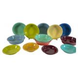 An Assortment of Homer Laughlin Fiesta Bowls