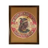 Sleepy Eye Mills Flour Advertising Lithograph