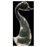 Steuben Crystal Swan Figurine