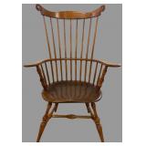 Vintage Signed WS Windsor High Back Armchair