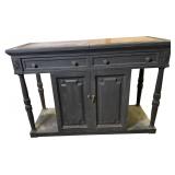 Neoclassical Revival Painted Wood Server, c. 1950