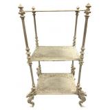 Victorian Style Cast Iron 3-Tier Stand 20x16x32"