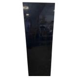 Polished Black Marble Slab, 59" x 20" x 1.25"