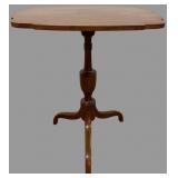 Chippendale Style Mahogany Tilt-Top Tea Table