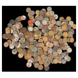 A Collection Of US Lincoln Wheat Back Cents