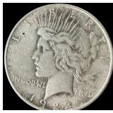 1 Silver 1922 Peace Dollar