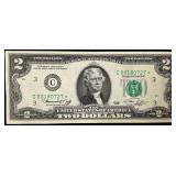 1 1976 $2 Federal Reserve Star Note