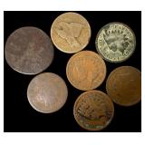 7 Copper Mixed US Cents