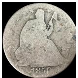 1 Silver 1850 O Seated Liberty Half Dollar