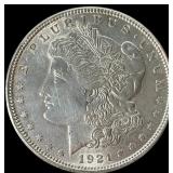 1 Silver 1921 Morgan Dollar