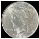 1 Silver 1922 Peace Dollar