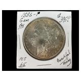 1 1886-P Silver Morgan Dollar