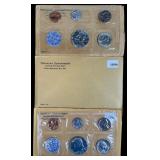 3 US Silver 1955, 1963 And 1964 Proof Sets