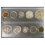 10 Silver And Copper 1921-1941 US Type Coins