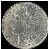 1 Silver 1889 Morgan Dollar