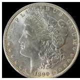 1 Silver 1890 Morgan Dollar